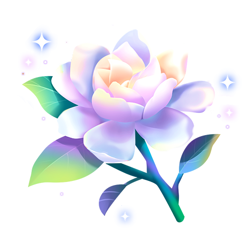 W·秋秋陪玩收到礼物栀子花