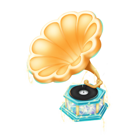 青衫ଳ陪玩收到礼物音乐盒