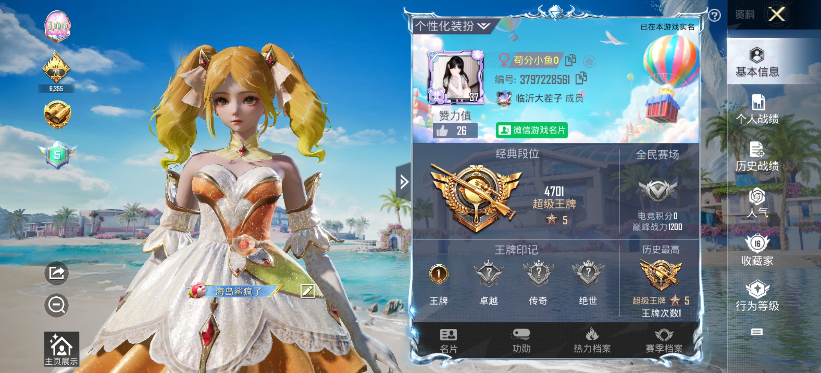 和平精英陪玩服务